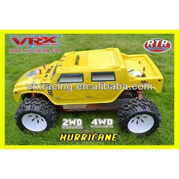 1/5 voiture rc, voiture rc nitro, télécommande voiture rc, camion monstre, ouragan, marque VRX